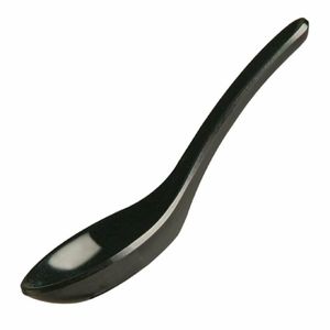 APS Hong Kong Oriental Melamine Spoon Black - GF068 - 1