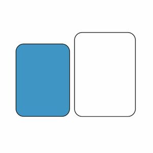 Olympia Kristallon Polypropylene Rectangular Non-Slip Tray Black 405mm - GM238 - 3