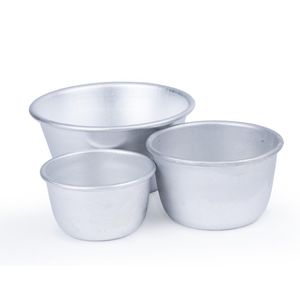 Vogue Aluminium Mini Pudding Basin 284ml - E046 - 3