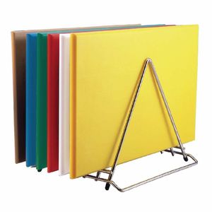 Hygiplas Anti Microbial High Density Brown Chopping Board - F160 - 3