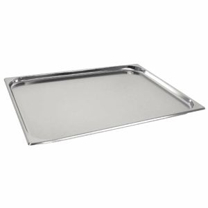 Vogue Stainless Steel 2/1 Gastronorm Pan 20mm - GM316 - 1