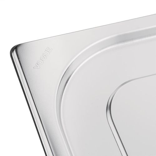 Vogue Stainless Steel 1/1 Gastronorm Lid - K926 - 5
