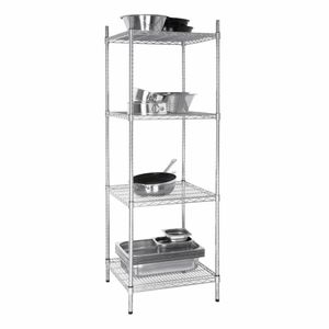 Vogue 4 Tier Wire Tower Unit 610x610mm - U884 - 3