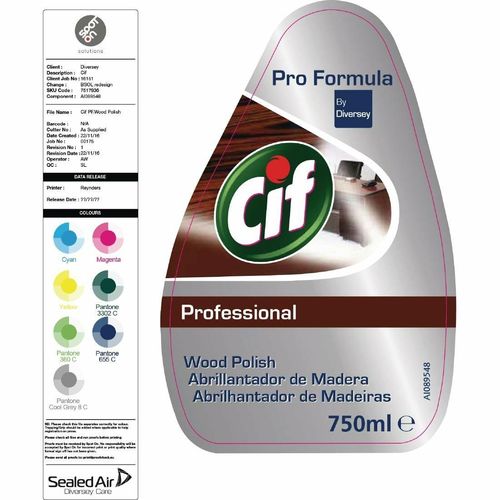 CIF Pro Formula Wood Polish Ready To Use 750ml - GH495 - 2