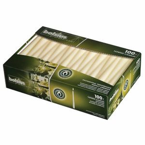 Tapered Ivory 10inch Candles (Pack of 100) - P962 - 1