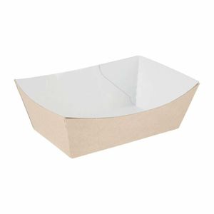 Colpac Compostable Kraft Food Trays Small 124mm (Pack of 500) - CK935 - 3