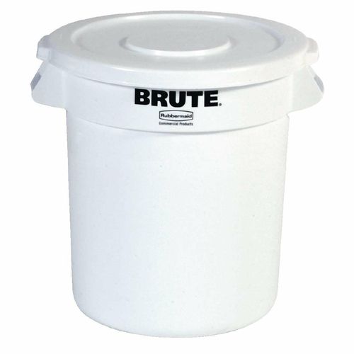 Rubbermaid Round Brute Container 121Ltr Container White - L653 - 1