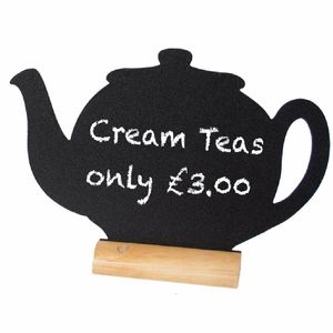 Securit Mini Teapot Shaped Blackboards (Pack of 3) - GL111 - 3