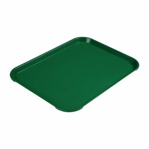 Cambro Polypropylene Fast Food Tray Green 410mm - DE313 - 1