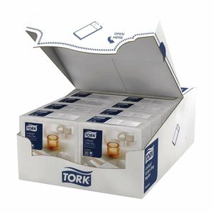 Tork Premium LinStyle Cutlery Napkins White (Pack of 12 x 50) - FS375 - 3