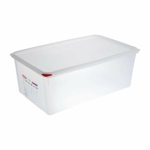 Araven Polypropylene 1/1 Gastronorm Food Storage Box 28Ltr (Pack of 4) - DL984 - 1