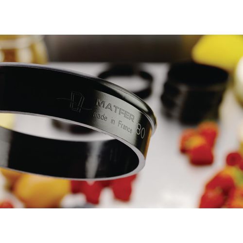Matfer Bourgeat Exoglass Tart Ring 80mm - FA984 - 3