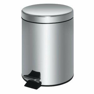 Stainless Steel Pedal Bin Silver 20Ltr - GG977 - 1