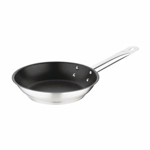 Vogue Non-stick Teflon Stainless Steel Platinum Plus Frying Pan 200mm - FC095 - 1
