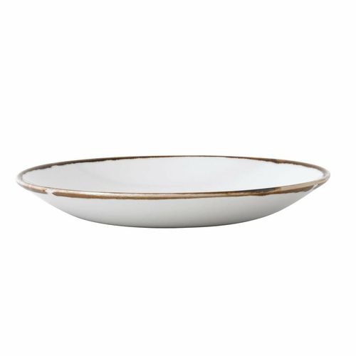 Dudson Harvest Deep Coupe Plates Natural 255mm (Pack of 12) - FC009 - 2