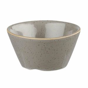 Churchill Stonecast X Squared Sauce Dish Peppercorn Grey 3oz - DK569 - 1
