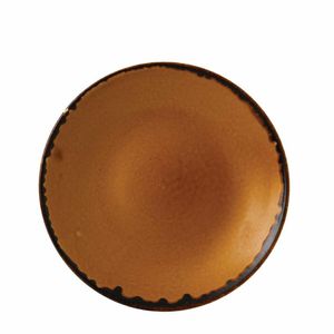 Dudson Harvest Deep Coupe Plates Brown 255mm (Pack of 12) - FC022 - 1