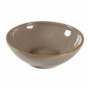 Churchill Stonecast Shallow Bowls Grey 9oz 130mm (Pack of 12) - FA582 - 1