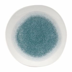 Churchill Raku Round Trace Plate Jade Green 264mm (Pack of 12) - DY495 - 1