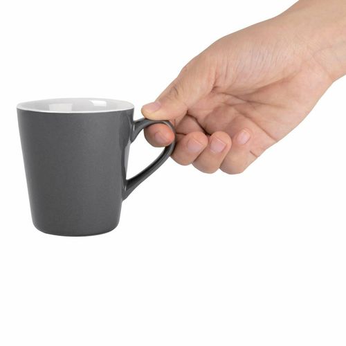 Olympia Cafe Flat White Cups Charcoal 170ml (Pack of 12) - FF992 - 8