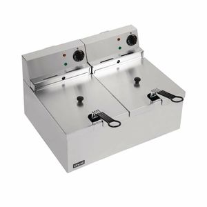 Lincat Twin Tank Twin Basket Countertop Electric Fryer LDF2 - J533 - 3