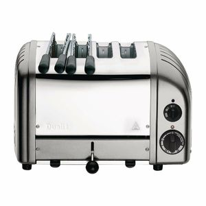 Dualit 2 x 2 Combi Vario 4 Slice Toaster Silver 42171 - CD360 - 1