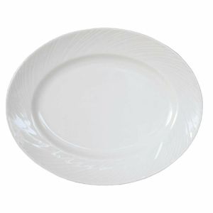 Steelite Spyro Oval Plates 330mm (Pack of 12) - V6462 - 1