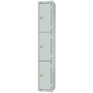 Elite Three Door Electronic Combination Locker Grey - W931-EL - 1