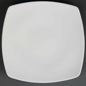 Royal Porcelain Kana Square Plates 270mm (Pack of 12) - CG083 - 1
