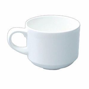 Churchill Alchemy Stacking Coffee Cups 170ml (Pack of 24) - C746 - 1