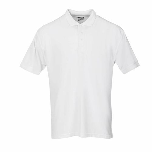 Unisex Polo Shirt White L - A734-L - 1
