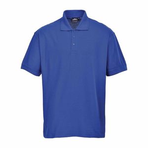 Unisex Polo Shirt Royal Blue S - A763-S - 1