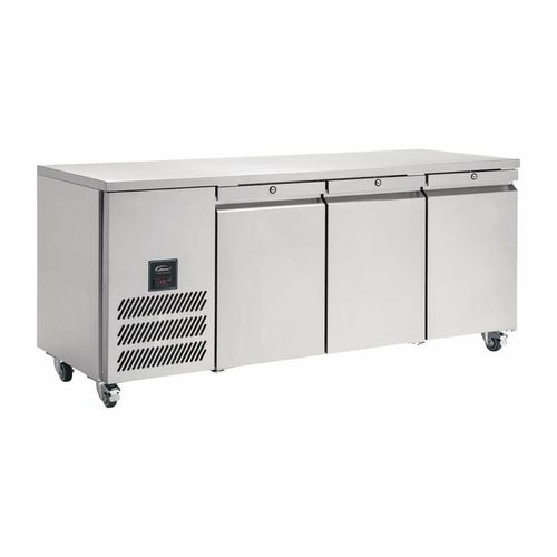 Williams Jade Slimline 3 Door Refrigerated Counter 374Ltr HJSC3-SA - FD358 - 1