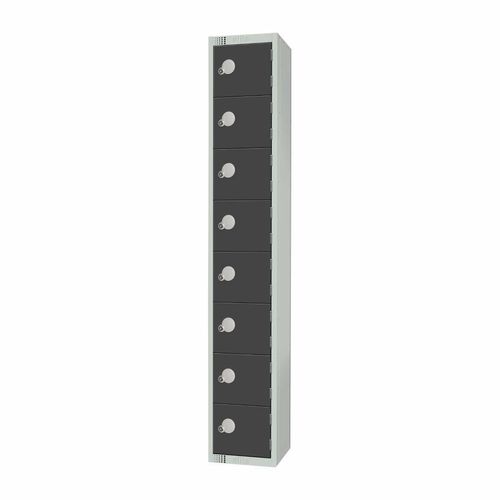 Elite Eight Door Padlock Locker Graphite Grey - GR683-P - 2