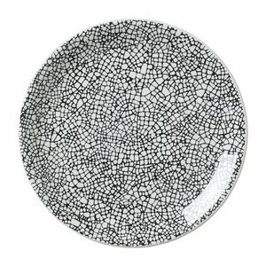 Steelite Ink Crackle Black Coupe Plates 153mm (Pack of 12) - VV1045 - 1
