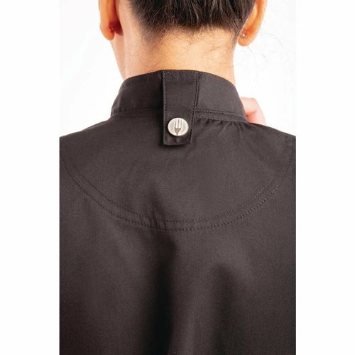 Chef Works Womens Springfield Zip Chefs Jacket Black S - BB051-S - 6