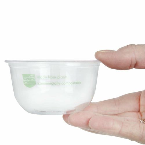 Vegware 96-Series Compostable PLA Deli Pots 8oz (Pack of 1000) - FS171 - 5