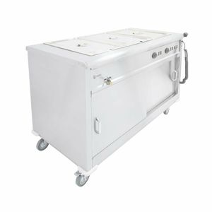 Parry Mobile Servery with Bain Marie Top MSB12 - FA356 - 1