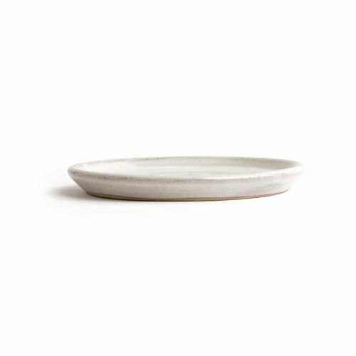 Olympia Canvas Small Rim Round Plate Murano White 180mm (Pack of 6) - FA330 - 5