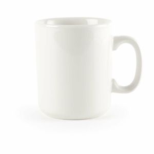 Churchill Plain Whiteware Windsor Mugs 284ml (Pack of 36) - P741 - 1