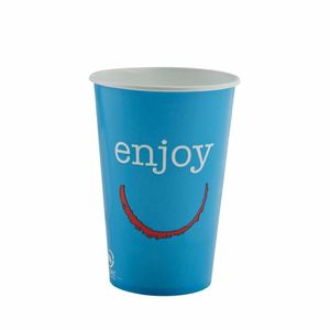 Huhtamaki Enjoy Paper Cold Cups 455ml / 16oz (Pack of 1000) - CM578 - 3