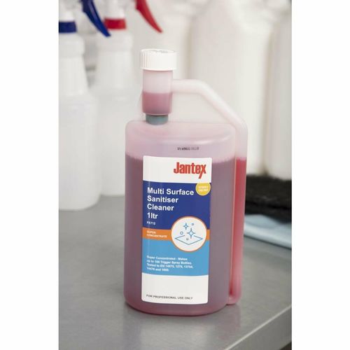 Jantex Kitchen Cleaner and Sanitiser Super Concentrate 1Ltr - FE712 - 6