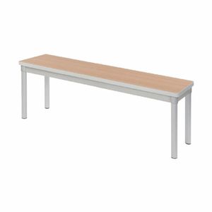 Gopak Enviro Indoor Beech Effect Dining Bench 4ft - GE968 - 1