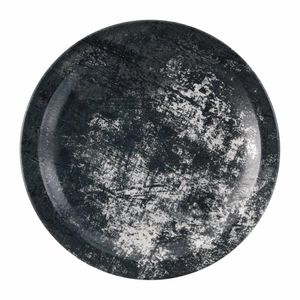 Dudson Makers Urban Nova Plate Black 203mm (Pack of 12) - FS815 - 1