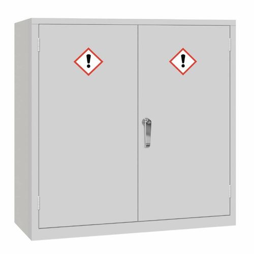 COSHH Cabinet Double Door Grey 30Ltr - CD993 - 1