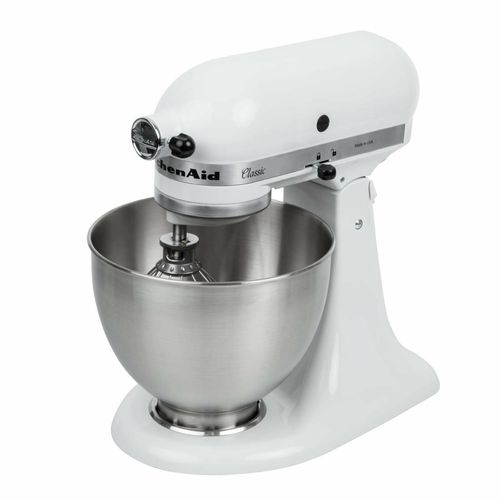 KitchenAid K45 Classic Tilt-Head Stand Mixer 4.3Ltr White 5K45SSBWH - J400 - 5