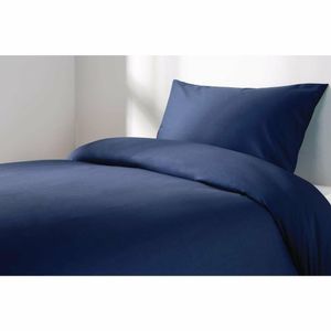 Mitre Essentials Spectrum Flat Sheet Navy Double - GU225 - 1
