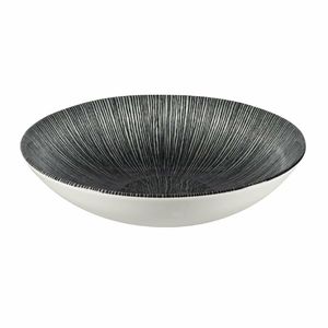 Churchill Studio Prints Agano Coupe Bowls Black 182mm (Pack of 12) - FC105 - 1
