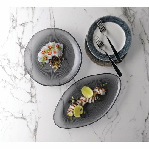 Churchill Bamboo Organic Glass Plate Dusk 225mm (Pack of 6) - FC206 - 3