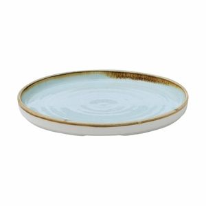 Churchill Stonecast Walled Plates Duck Egg 220mm (Pack of 6) - 3